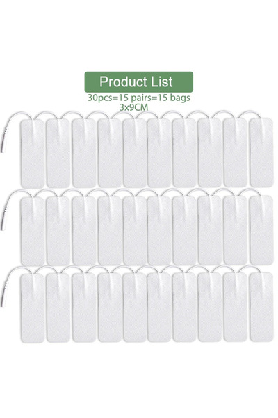 Choice 30Pcs 3x9CM 10/20/30/50/100Pcs Self Adhesive TENS Massage Electrode Pa...