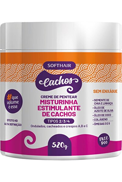 SOFTHAIR شعر ناعم - لينها كاتشوز (النوع 2/3/4) - كريم لتحديد التجعيد