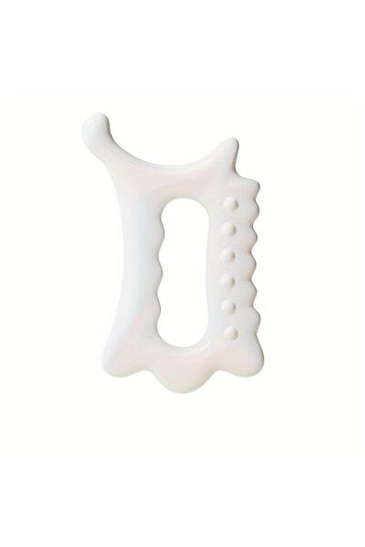 Choice WHITE Ergonomic Versatile Handheld Gua Sha Board for Face & Body - Non...