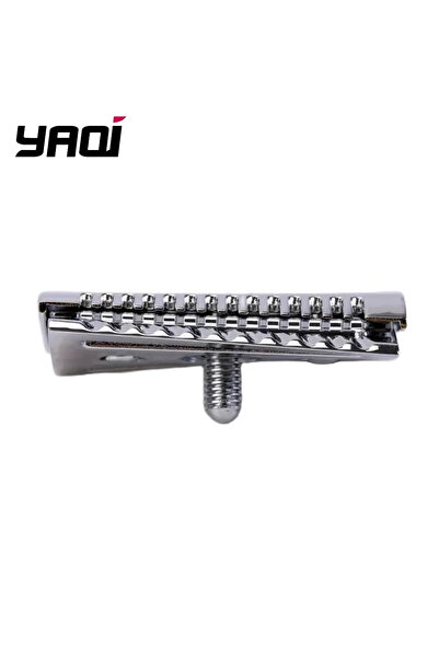 Choice رأس ماكينة حلاقة YAQI SRH030، لون كروم لامع، شفرة مزدوجة الحواف، رأس م...