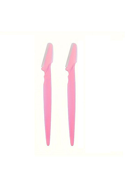 Choice3 Pink 2 pieces 3-24Pcs Eyebrow Razor Set Facial Hair Remover Trimmer F...