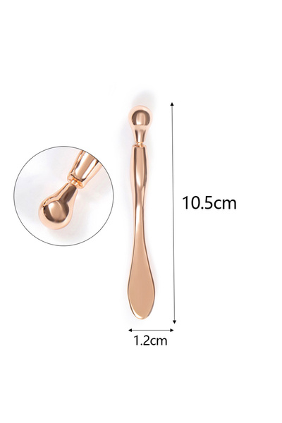 Choice E3 1PC Mini Metal Eye Cream Applicator Eye Cream Mixing Spatula Spoon ...