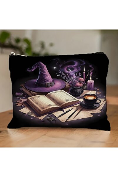 Choice A A Magic Hat Magic Book Makeup Bag - Women's Cute Multifunctional Zip...