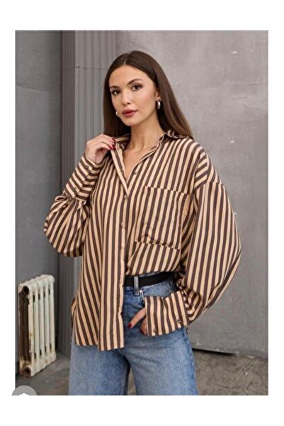 ÜMB Striped Oversize Shirt