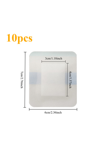Choice ١٠ قطع من ورق البولي يوريثان الشفاف ذاتي اللصق، مقاس ١٠/٦٥، للاستخدام ...