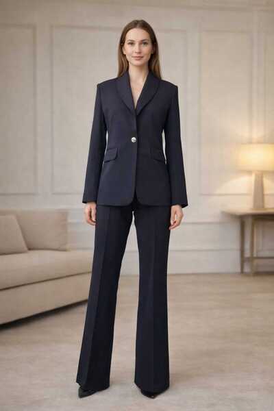 MirayCollection Şal Yakalı Takım Elbise