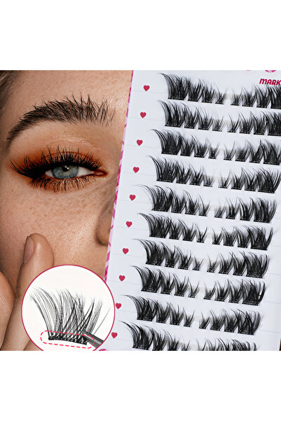 Choice مجموعة متنوعة من الرموش ذاتية اللصق، وصلات رموش يمكنك تركيبها بنفسك، 8...