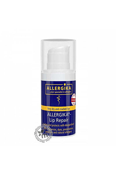 Allergika Soothing, Protecting & Repairing Lip Cream for Very Dry & Cracked L...