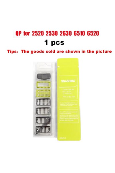 Choice1 ٨ قطع من أمشاط التوجيه (١-٨ قطع) لماكينات حلاقة فيليبس ون بليد QP2520...