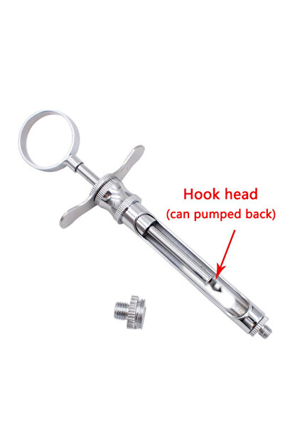 Choice Hook Tip Dental Syringe Stainless Steel Dentistry Surgical Instrument ...