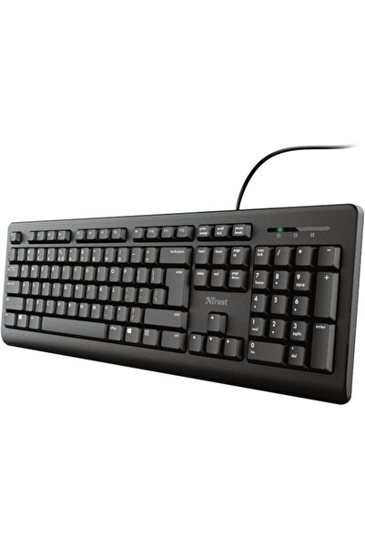 Trust Tastatură Primo USB QWERTY engleză americană neagră