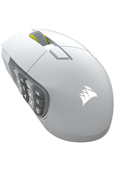 Corsair Gaming Wireless Optic SCIMITAR ELITE RGB LED USB/USB Alb