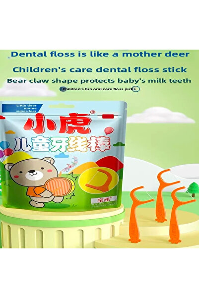 Choice 01 Childrens Dental Floss Barrel Colored Floss For Children Cure Dent ...