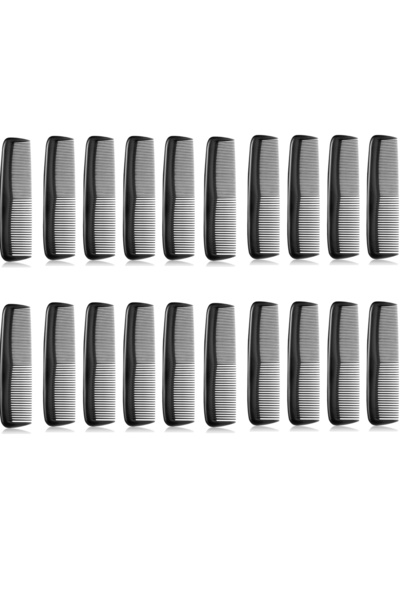 Choice 20pc-small combs 50 Pieces Pocket Hair Combs, 5 inch Unbreakable Black...