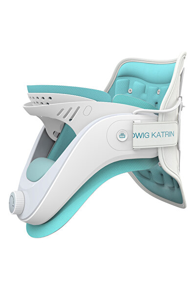 APWIKOGER جهاز شد الرقبة الأزرق مع دعامة هوائية، هدية مثالية للرجال/النساء/ال...