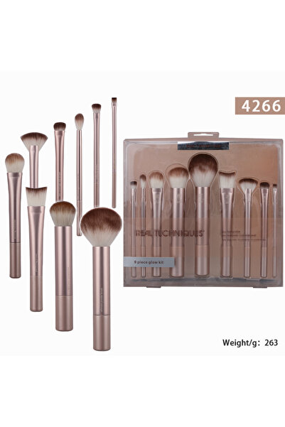 Choice 4266 RT4266 مجموعة فرش مكياج كاملة وشائعة: فرشاة بودرة، فرشاة أحمر خدو...