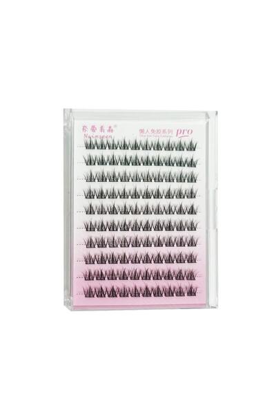 Choice1 رموش صناعية ذاتية اللصق، رموش منك خماسية الأبعاد، مجموعات رموش بدون غ...