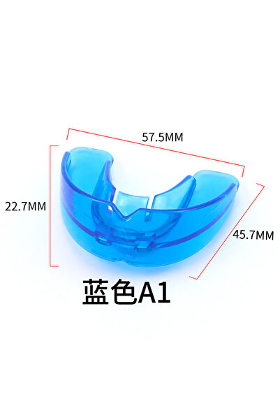 Choice Blue 1pc Comfortable Double Braces Athletic Mouthguard Superior No-Boi...