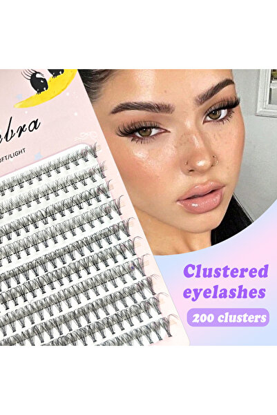 Choice MIX D D609-10D Individual Lashes Cluster D Curl Mix Lash Clusters 3D W...