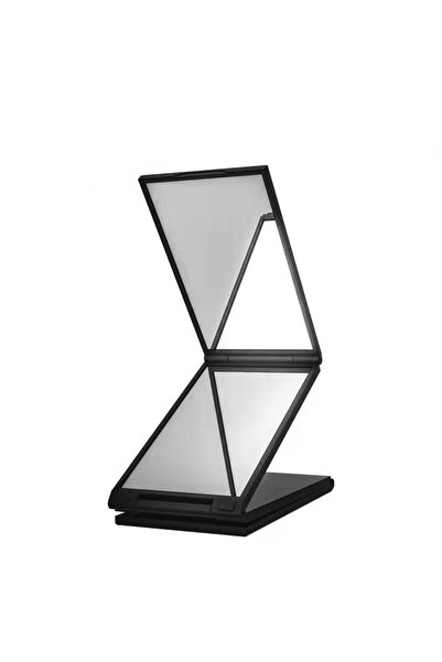 Choice Black folding mirror New Multi Angle 4 Face Foldable Mirror Desktop Ma...