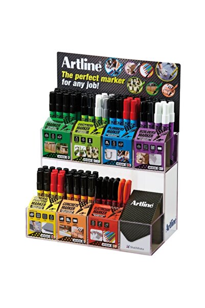 artline Display cu markere specializate pe industrii, 84 buc/display