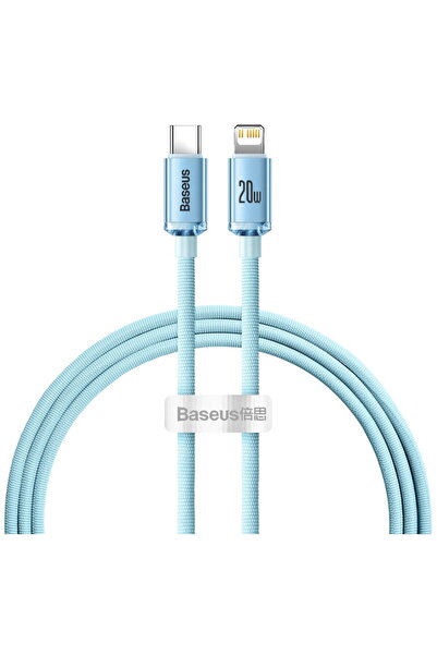 Baseus Crystal Shine Series USB Type C - Lightning Fast Charging Power Delive...