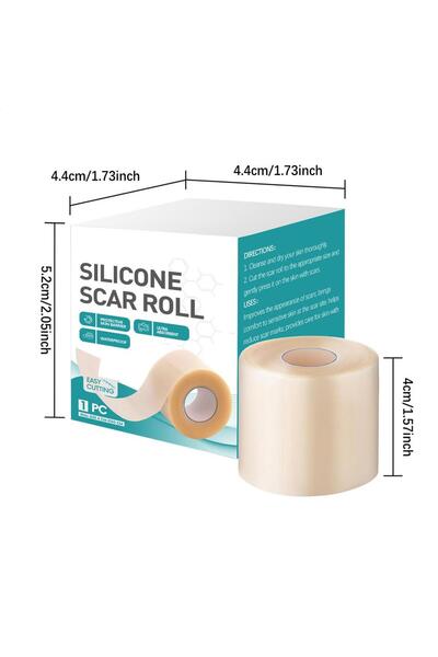 Choice رقعة سيليكونية لإزالة ندبات الوجه، رقعة لاصقة ذاتية اللصق من مادة الهي...