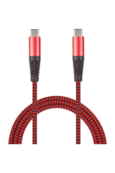 2go 797195 USB Type-C - USB Type-C, 1m, Rosu