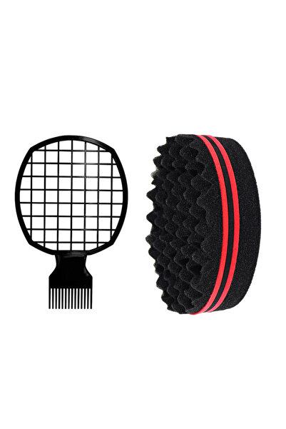 Choice XKHM HRTWGS قطعتان من إسفنجة تمشيط الشعر الأفرو تويست للرجال والنساء، ...