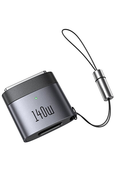 Mcdodo Convertor USB-C la MagSafe 3, Aliaj de aluminiu, LED - (OT-6850) - Negru