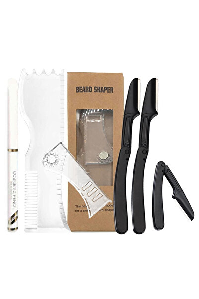Choice مجموعة أدوات تشكيل اللحية الشفافة - أداة كاملة لتشكيل وتصفيف اللحية - ...