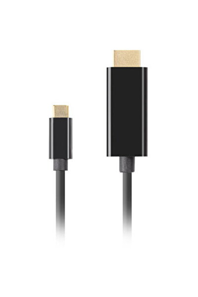 Lanberg CABLE USB-C(M)->HDMI(M) 1M 4K 60HZ BLACK