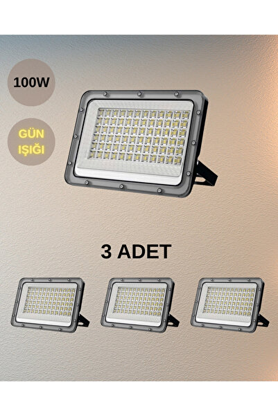 Cata CT-4659 Platinum Led Projektör 100W Günışığı - 3’lü Paket
