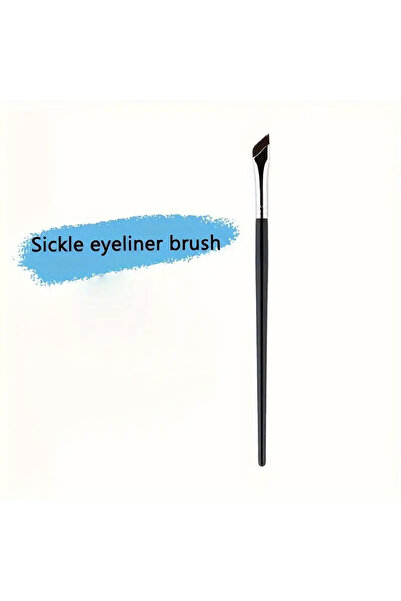 Choice 1pcs Eye Shadow Brush Ultra Thin Sickle Diagonal Makeup Brush Horizont...