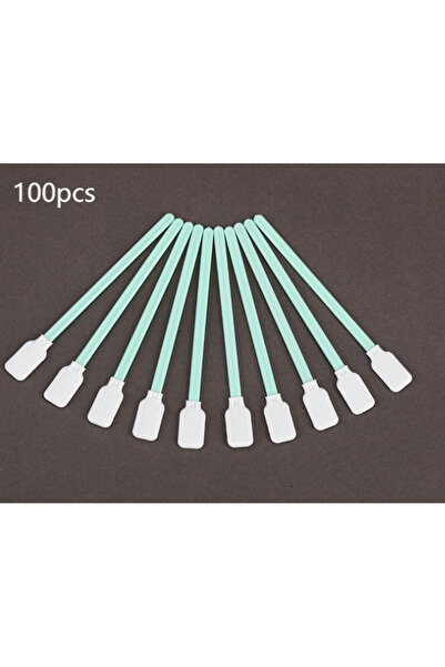 Choice 100pcs precision cleaning swabs with non-fluffy fiber tips, plastic ha...