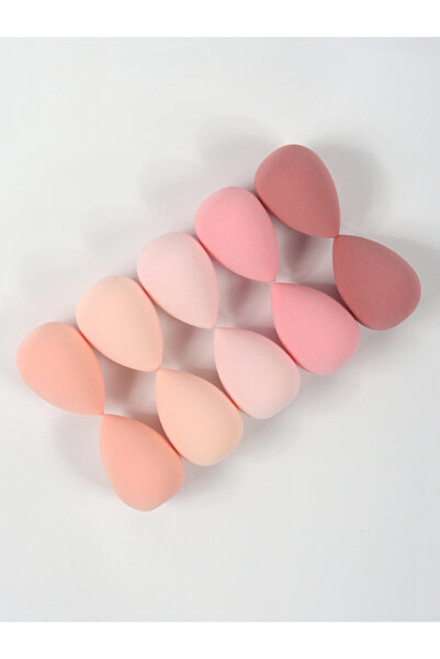 Choice1 D 10 件 إسفنجة مكياج صغيرة، إسفنجة بودرة، إسفنجة تجميل للمكياج، خافي ا...