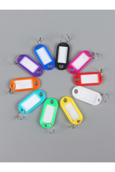 Choice 50pcs Random mixed 10/50/100pcs Colorful Plastic Tags Hotel Number Cla...