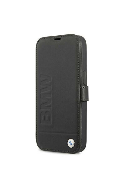 BMW Etui BMFLBKP13SSLLBK iPhone 13 mini 5,4" Negru/black book Signature