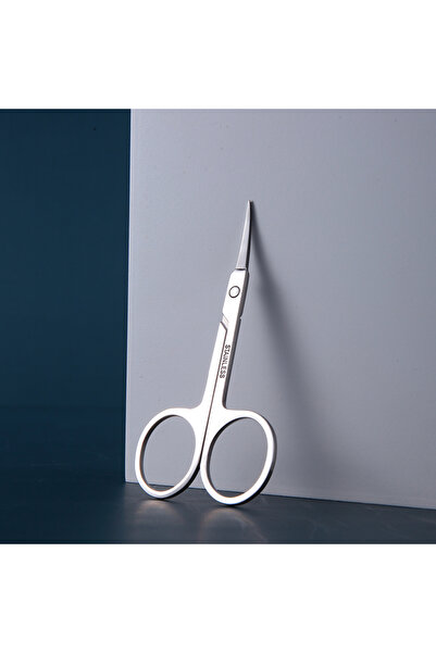 Choice 1Pcs Pointed Tip Curved Blade Upwards Stainless Steel Makeup Scissors ...