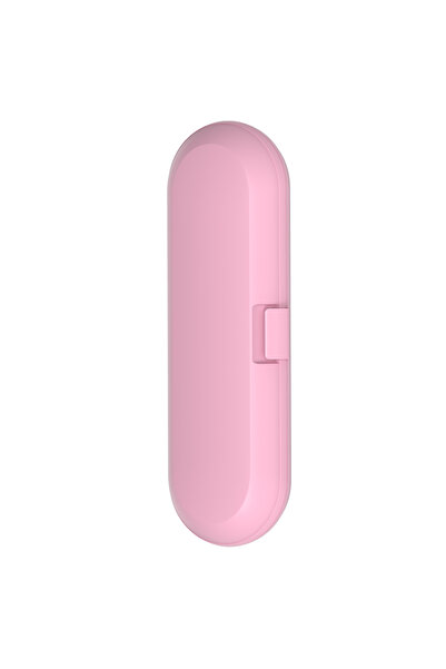 Choice علبة سفر لفرشاة الأسنان الكهربائية باللون الوردي - عبوة واحدة، متوافقة...