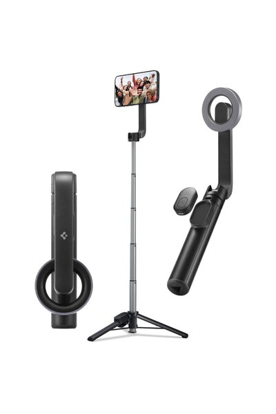 Spigen Stick selfie compatibil cu MagSafe, 67cm - S570W - Negru