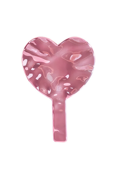 Choice1 مرآة مكياج يدوية وردية اللون من دوتريو، مطلية بالكهرباء، أداة محمولة ...