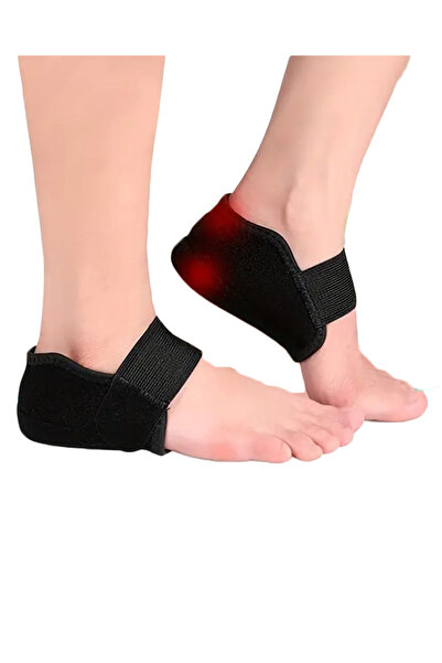 Choice3 زوج واحد من واقيات الكعب المصنوعة من جل السيليكون الأسود، مقاس كبير (...