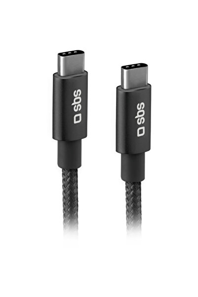 SBS Cablu USB-C TECABLETCC20BK - USB-C 25W Power Supply 1.5m - Gri