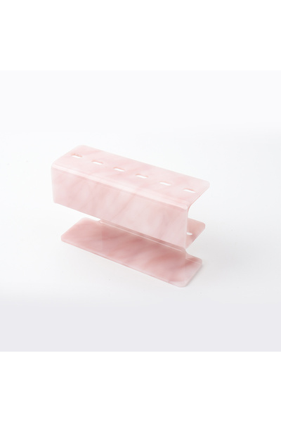 Choice Marble pink 1 Pcs Eyelash Tweezers Storage Rack Tweezer Organizer Stan...