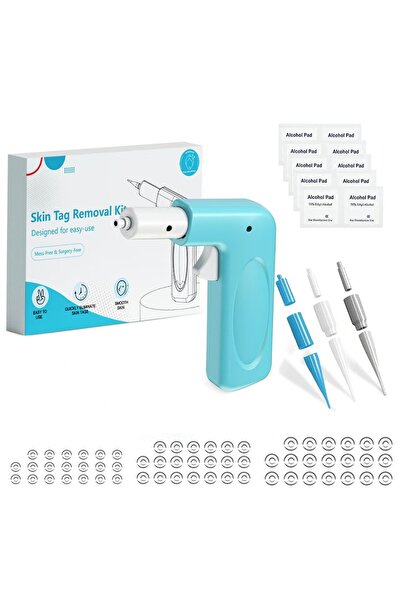 Choice Blue 3 In 1 Auto Skin Tag Removal Kit Painless Mole Wart Remover Equip...