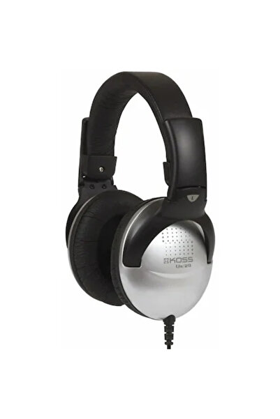 KOSS Căști UR29, over-ear, cu fir, negre/argintii