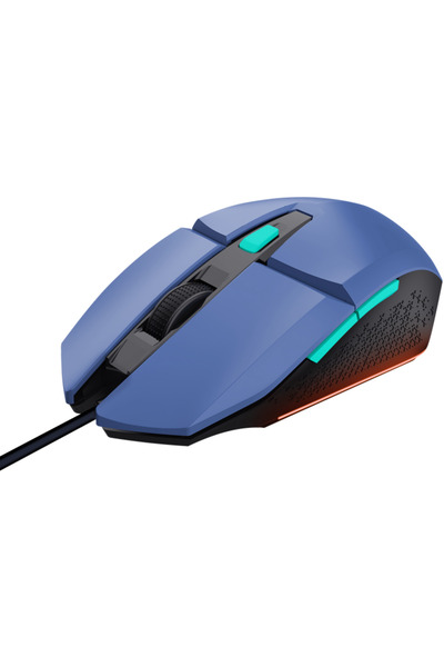 Trust Mouse optic GXT109 Felox, 6400 DPI, USB, Albastru