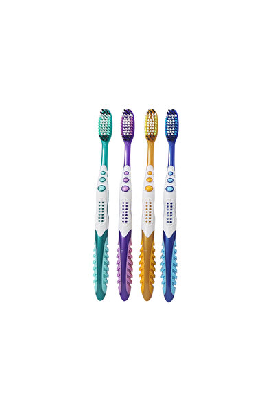 Choice3 4pcs Random color shipment 1/4/12pcs manual hard hair toothbrush for ...