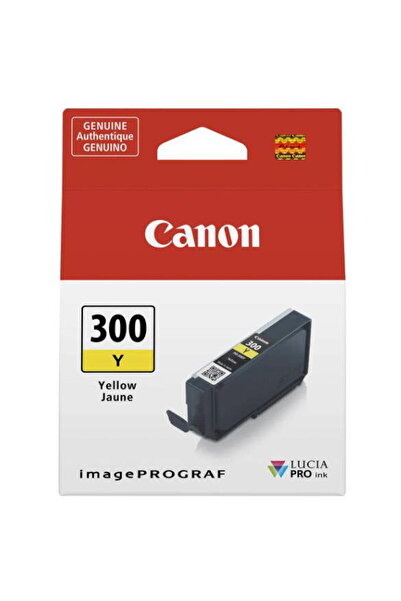 Canon PFI300Y YELLOW INKJET CARTRIDGE